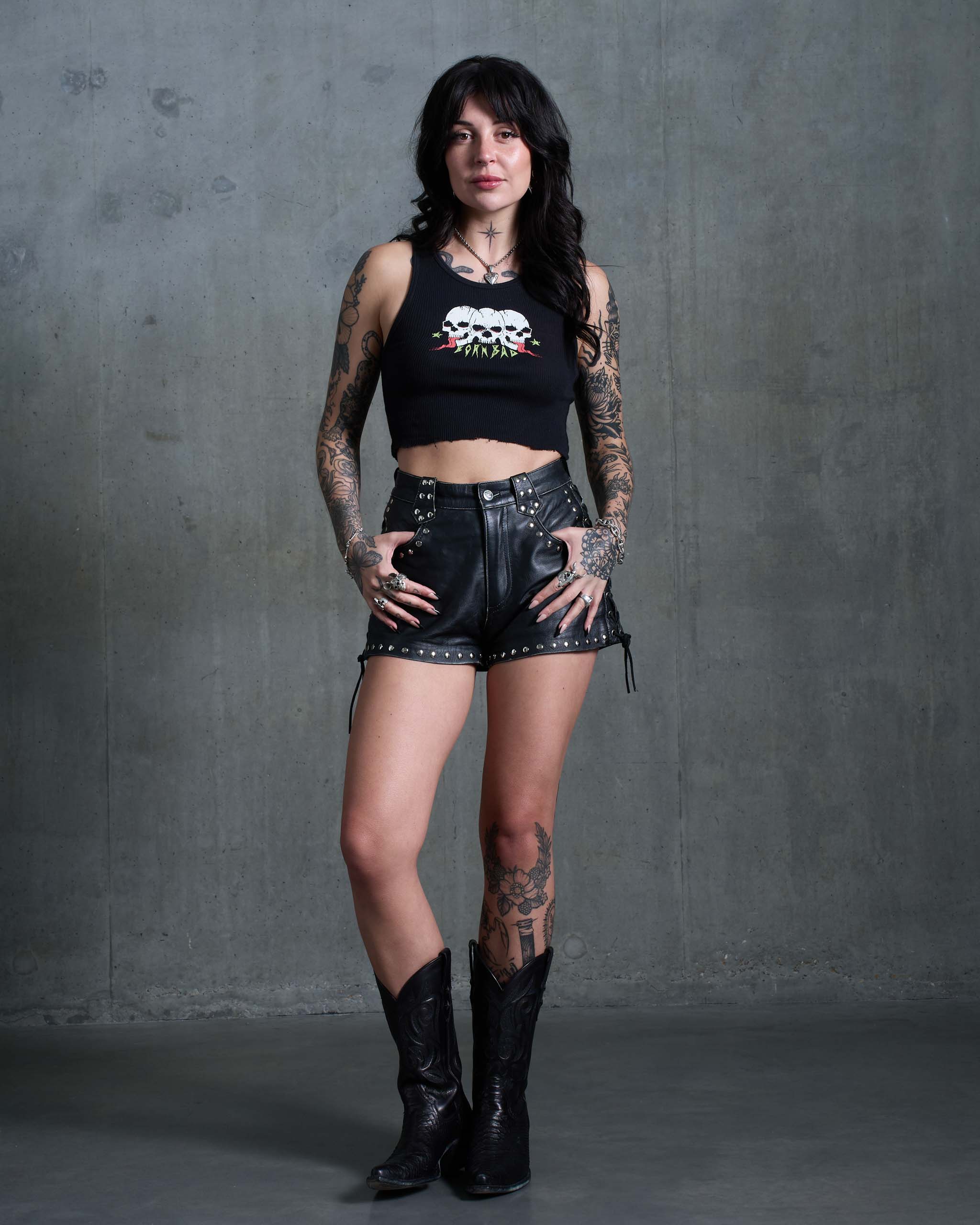 Born Bad Tank Top - Black