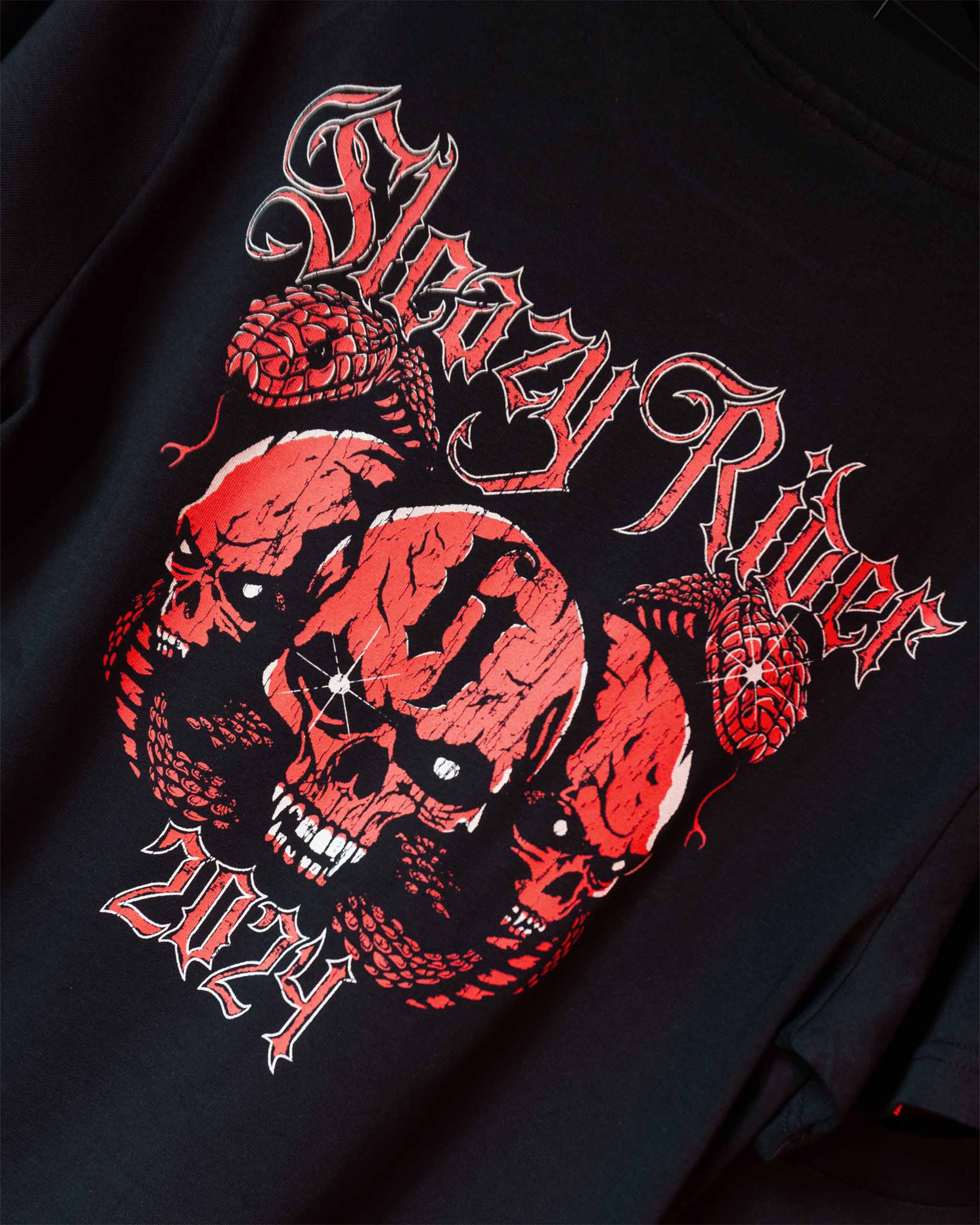 Heavy Music Awards T-Shirt print up close