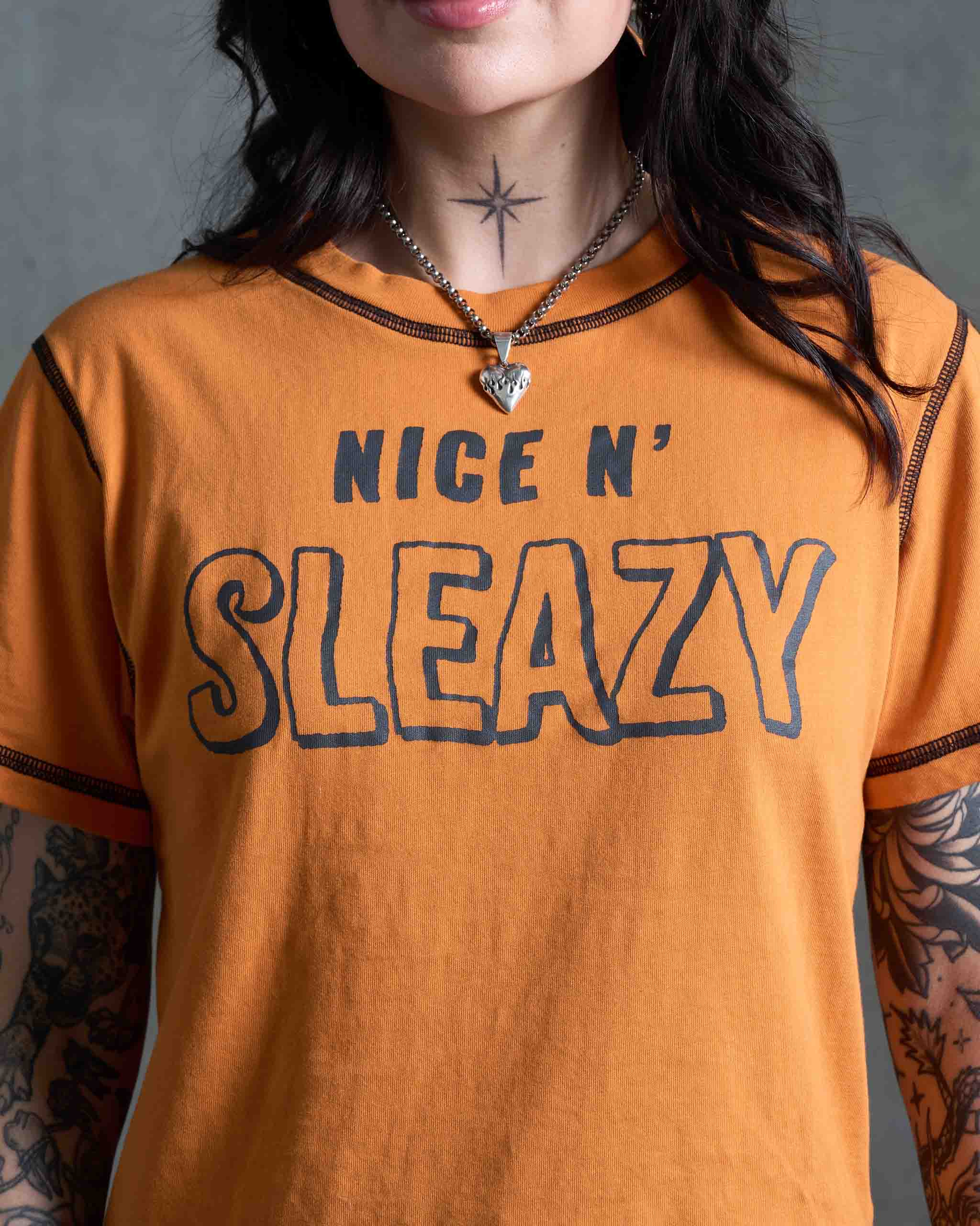 Nice n' Sleazy T-Shirt - Orange