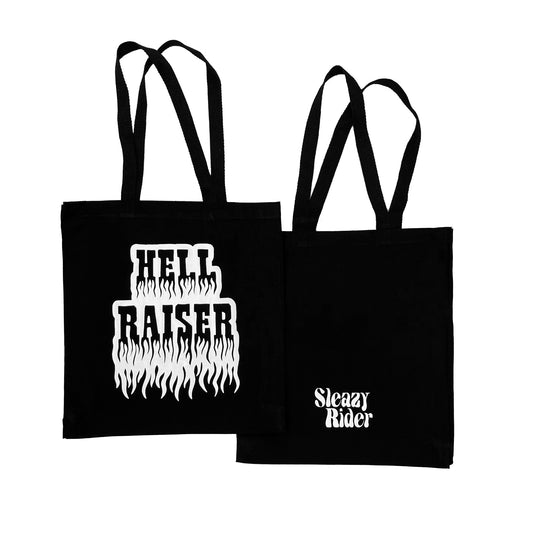 Hell Raiser Black Tote Bag