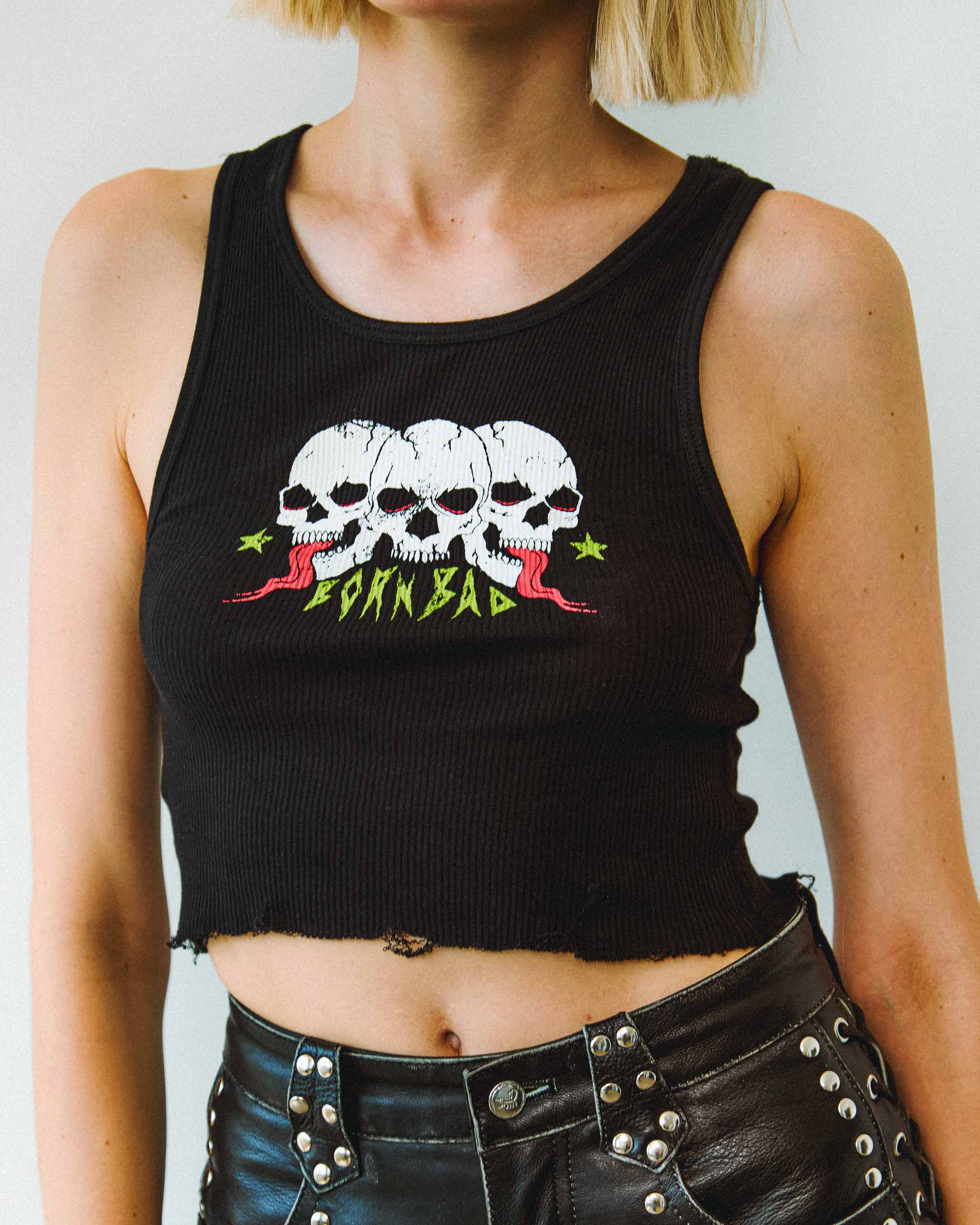 Born Bad Tank Top - Black