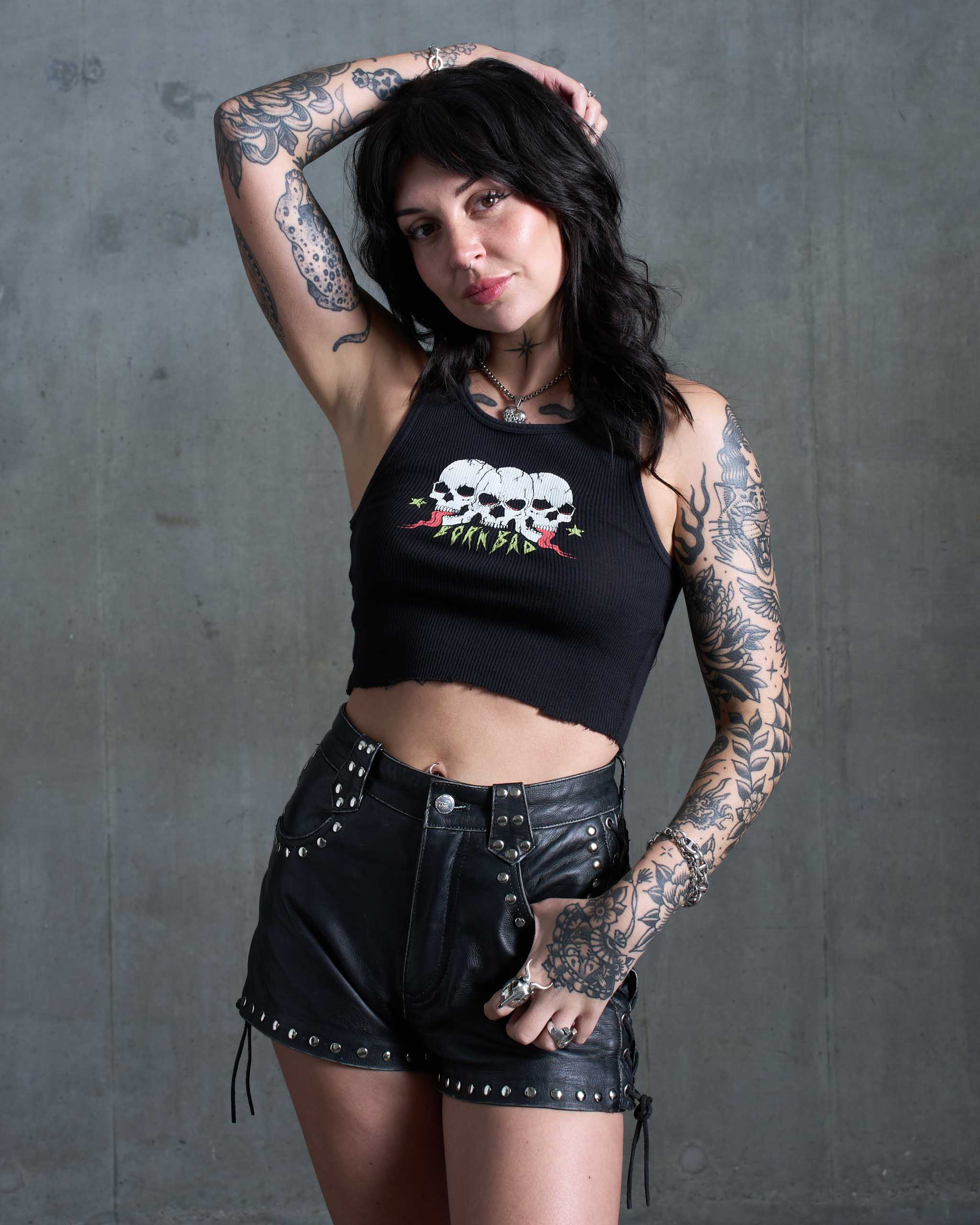 Born Bad Tank Top - Black