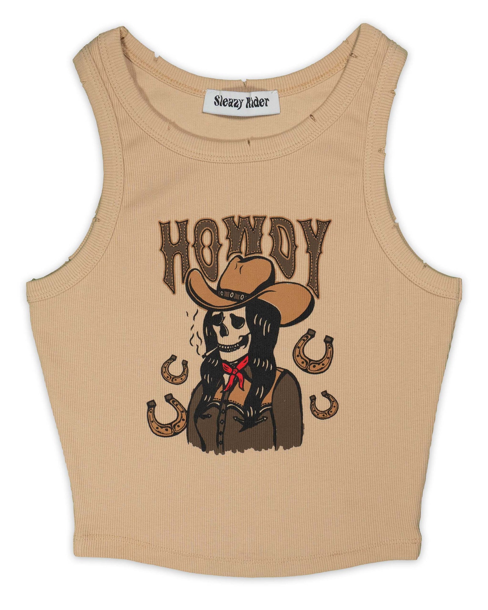 Howdy Tank Top | Sleazy Rider