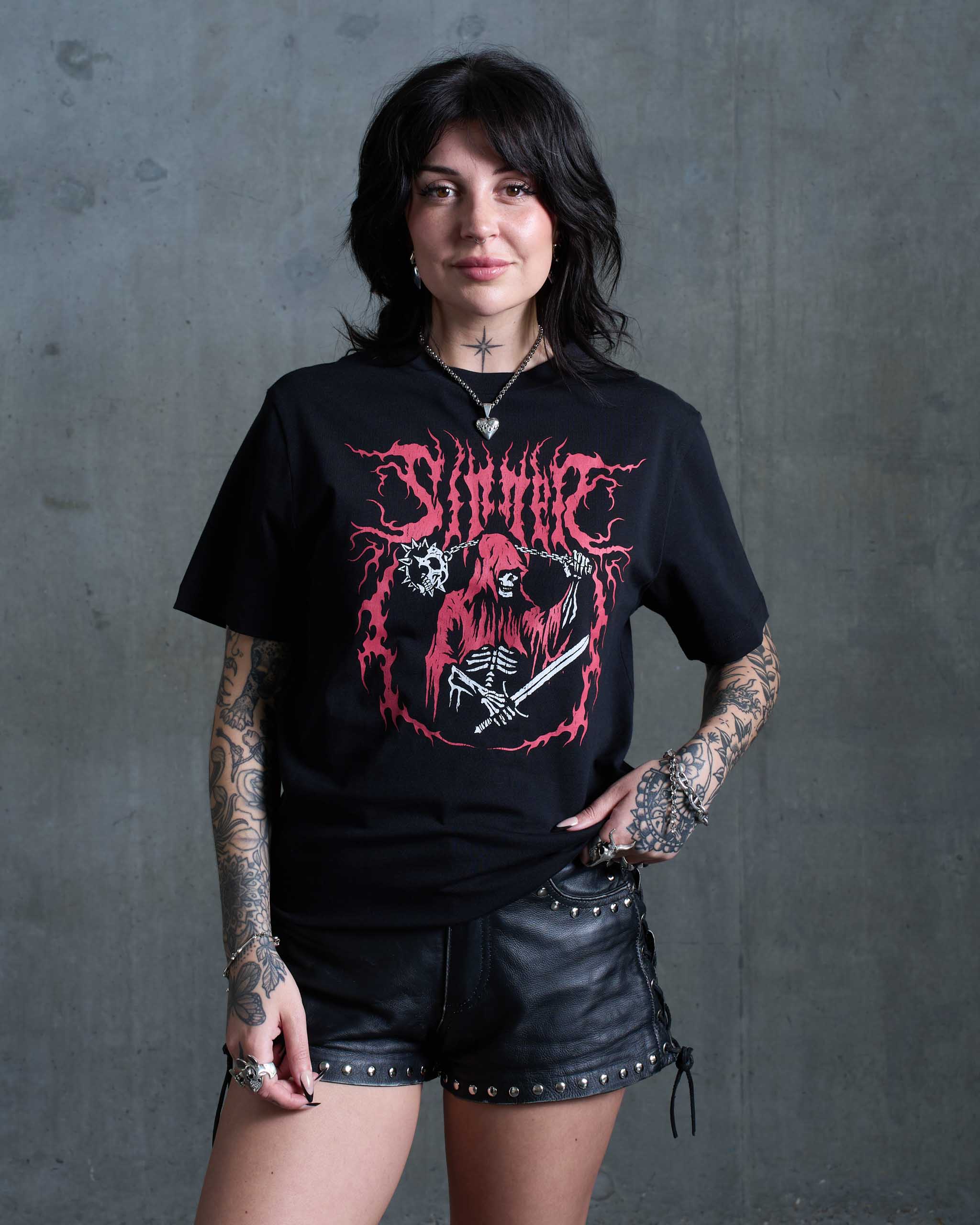 Sinner Unisex T-Shirt - Black