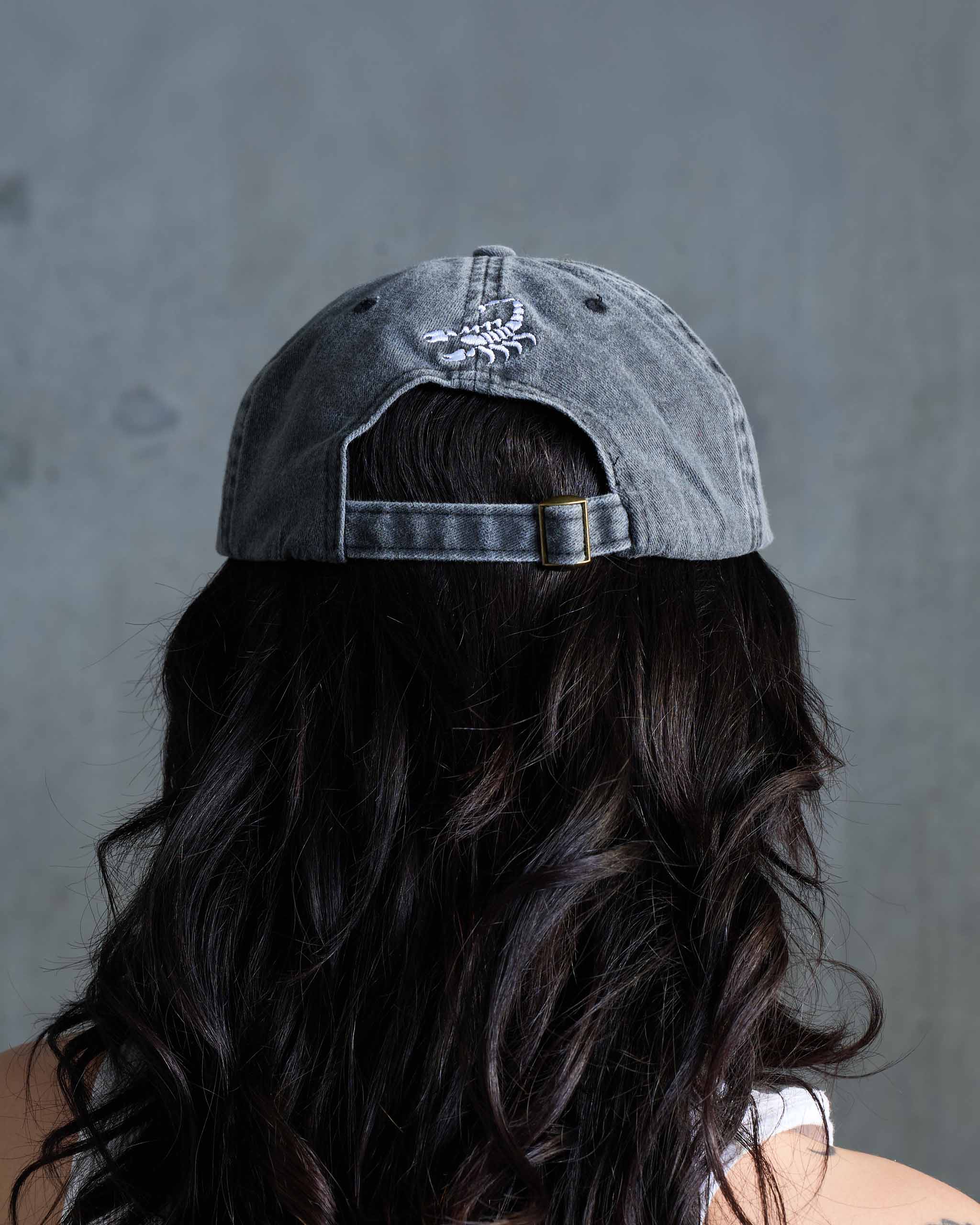 Sleazy Rider Distressed Cap - Acid Wash